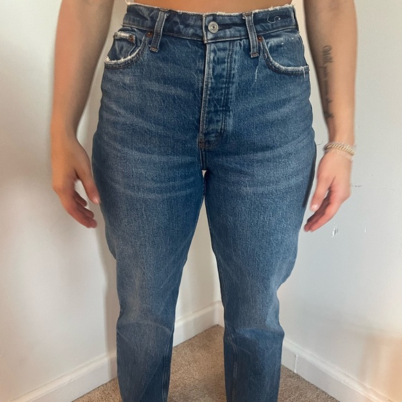 A&F Dad Jeans Curve Love High Rise - Picture 5 of 11